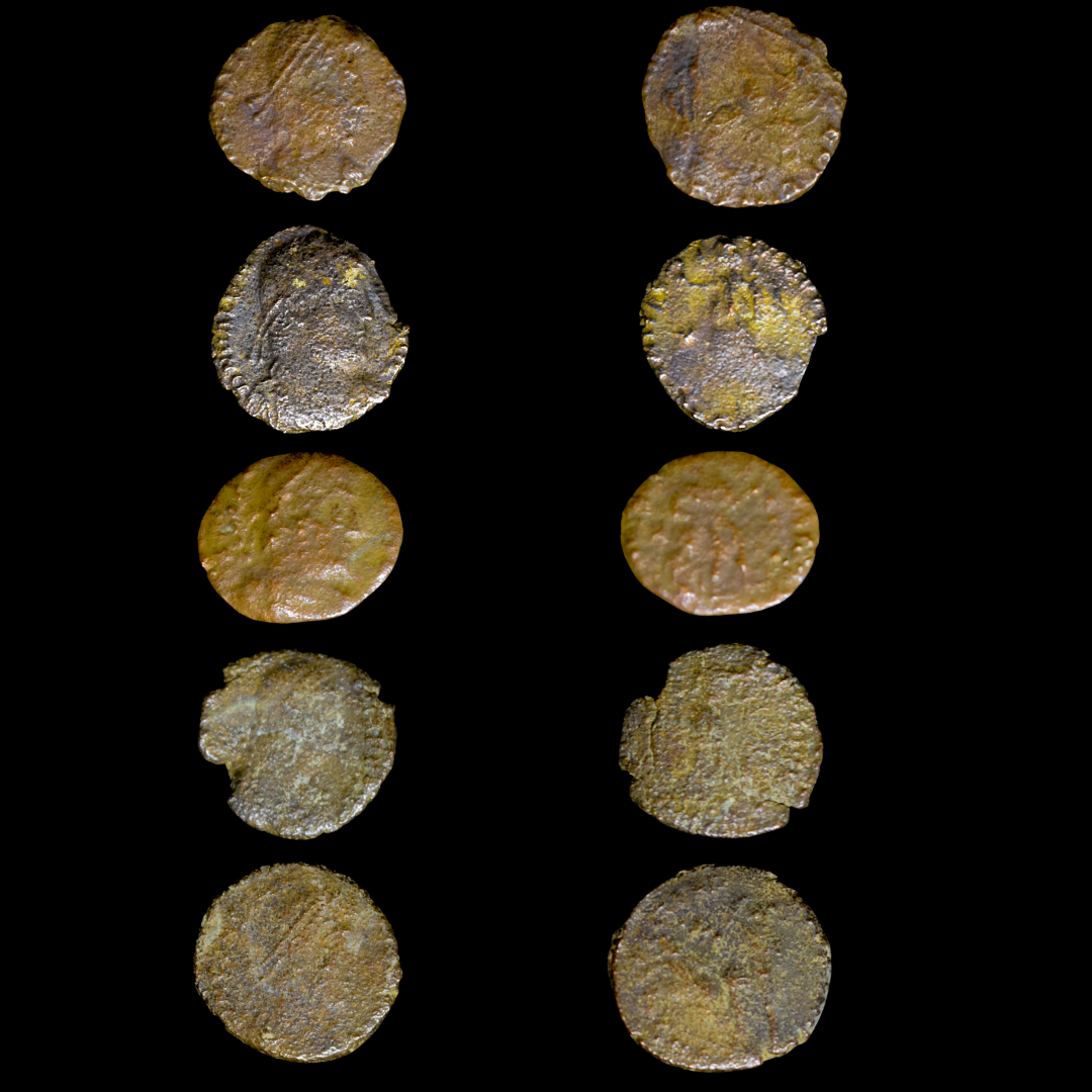 Lote 5 Monedas Romanas L01