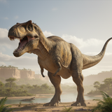 Diente de Carcharodontosaurus